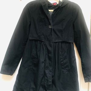 H&M Bk Trench Coat (10)